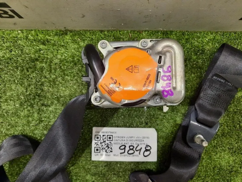 Cintura DI Sicurezza Sedile ANT SX 98083794XX Citroen Jumpy IV 2016