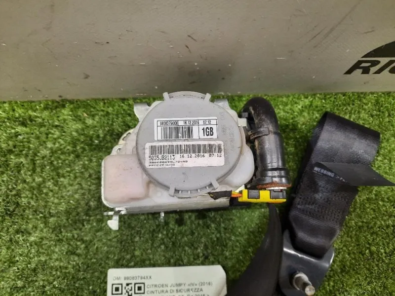 Cintura DI Sicurezza Sedile ANT SX 98083794XX Citroen Jumpy IV 2016