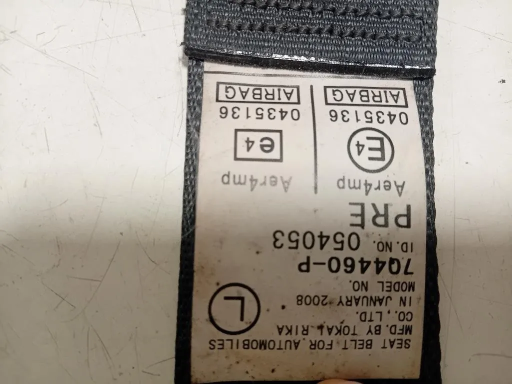 Cintura DI Sicurezza Sedile ANT SX 0435136 Daihatsu Terios II 2006