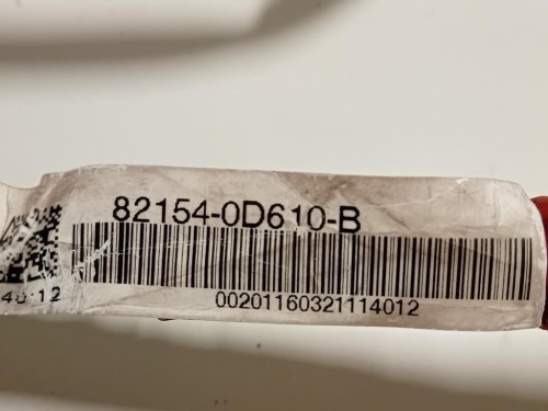 Cablaggio Porta Posteriore SX 82154-0D610 Toyota Yaris IV 2017