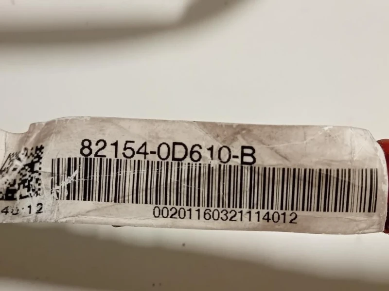 Cablaggio Porta Posteriore SX 82154-0D610 Toyota Yaris IV 2017