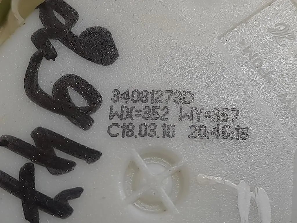 Cintura DI Sicurezza Sedile ANT SX 34023897G Fiat 500 II 2008