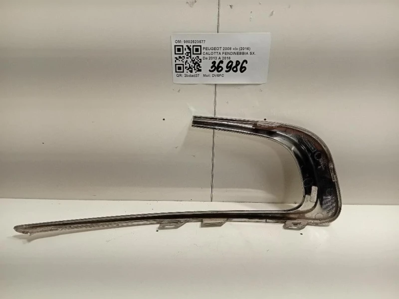 Calotta Fendinebbia SX 9802523577 1269584 Peugeot 2008 I 2016