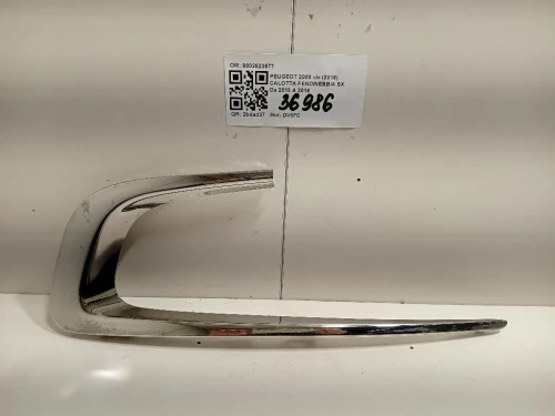 Calotta Fendinebbia SX 9802523577 1269584 Peugeot 2008 I 2016