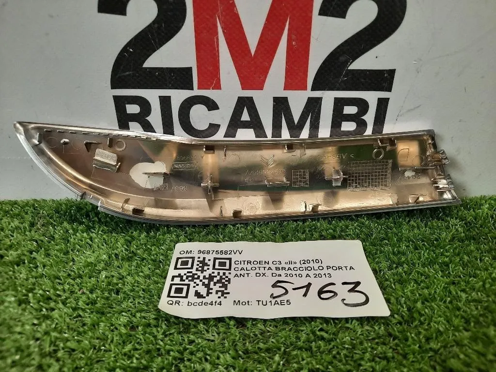 Calotta Bracciolo Porta ANT DX 96875582VV Citroen C3 II 2010