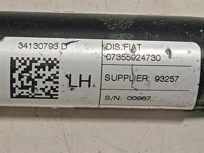 Cintura DI Sicurezza Sedile ANT SX 07355573010 Fiat 500L 2013