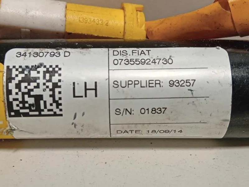 Cintura DI Sicurezza Sedile ANT SX 34193361 Fiat 500L 2013