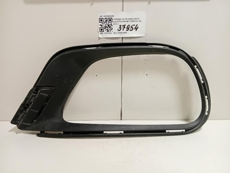 Calotta Proiettore DX 9833504280 Citroen C3 III 2020