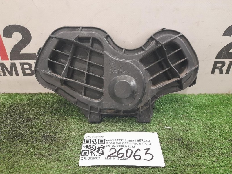 Calotta Proiettore SX 6924493 Bmw Serie 1 E87 Berlina 2005