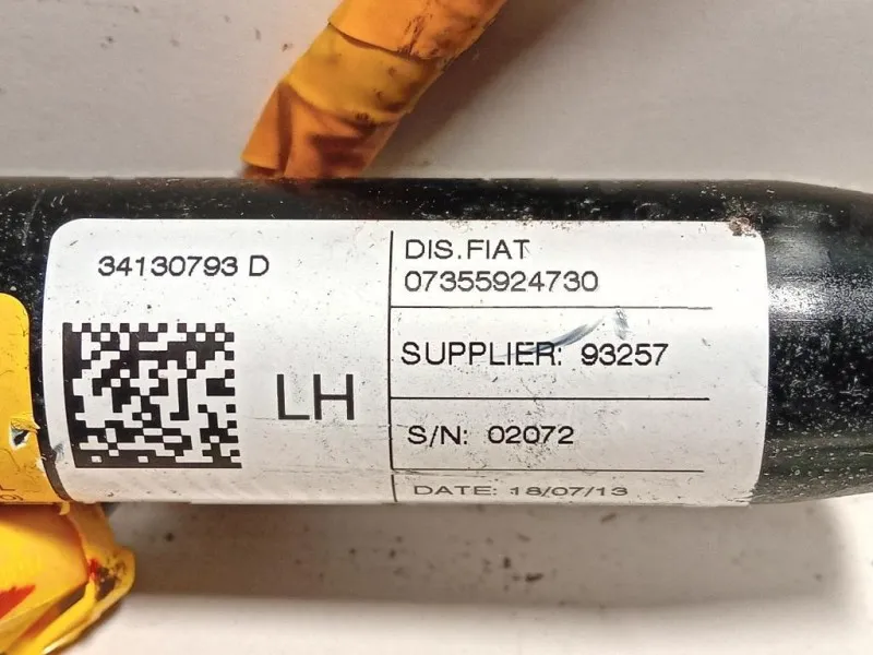 Cintura DI Sicurezza Sedile ANT SX 07355573010 Fiat 500L 2013