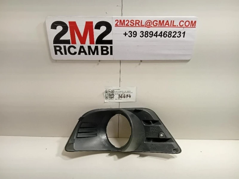 Calotta Fendinebbia DX 5S6Y-15A245-ABW Ford Fiesta VI 2008
