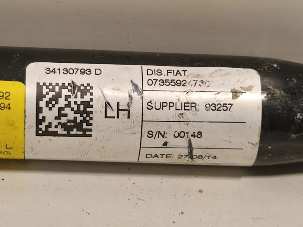 Cintura DI Sicurezza Sedile ANT SX 34193361 Fiat 500L 2013