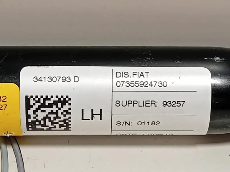 Cintura DI Sicurezza Sedile ANT SX 0735557301034130793 Fiat 500L Living 2013