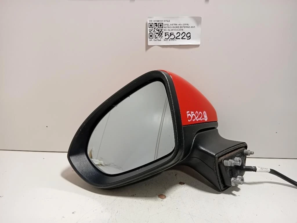 Retrovisore Esterno ANT SX 21165101 5 FILE Opel Astra K 2016