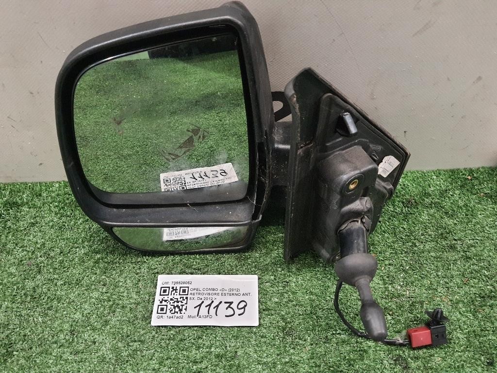 Retrovisore Esterno ANT SX 735528052 Opel Combo D 2012