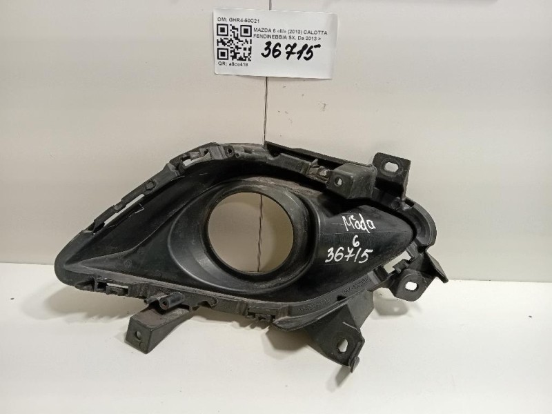 Calotta Fendinebbia SX GHR4-50C21 Mazda 6 III 2013