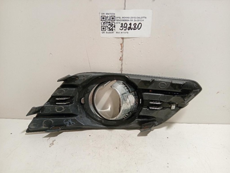Calotta Fendinebbia SX 95470234 Opel Mokka 2013