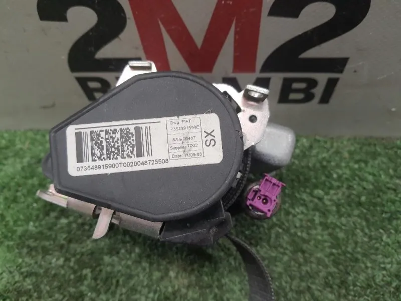 Cintura DI Sicurezza Sedile ANT SX 735489159 Fiat QUBO 2008