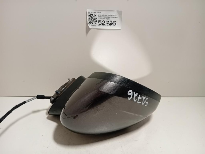 Retrovisore Esterno ANT SX 0411405 5 FILE Opel Crossland X 2017