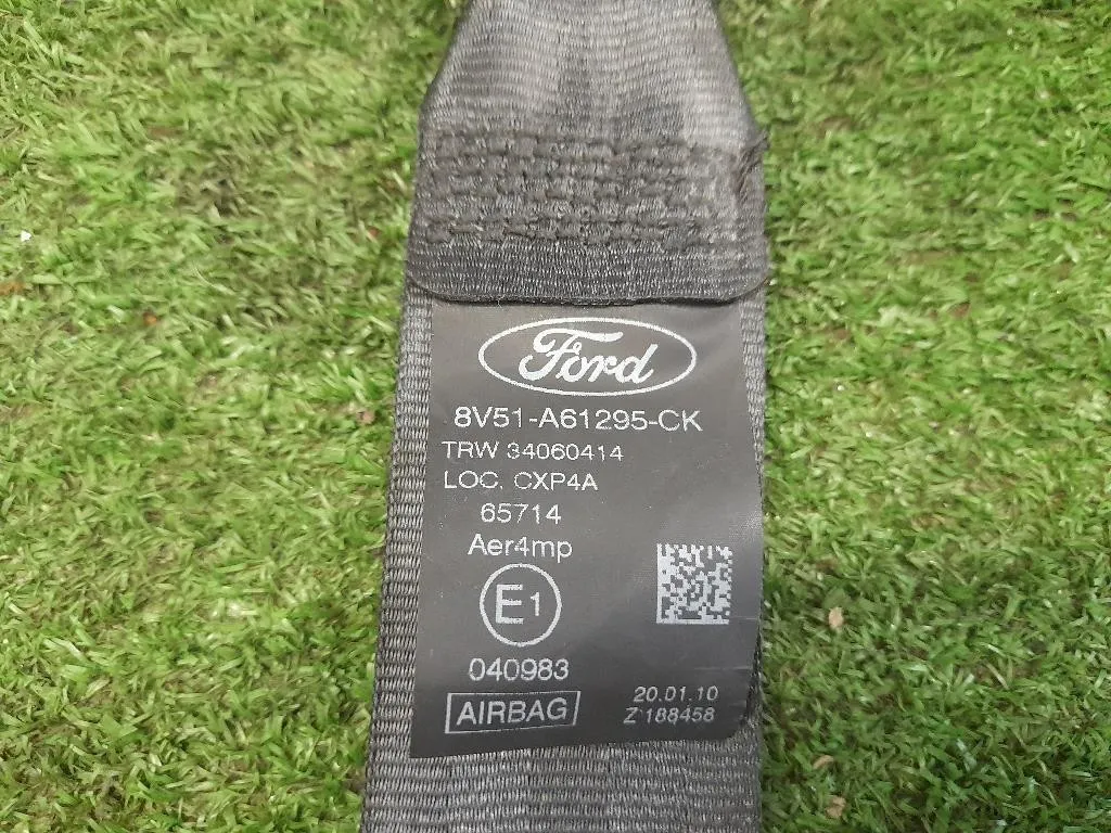 Cintura DI Sicurezza Sedile ANT SX 8V51A61295CK Ford Fiesta VI 2008