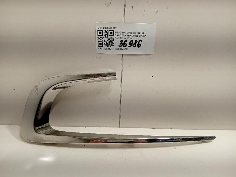 Calotta Fendinebbia SX 9802523577 1269584 Peugeot 2008 I 2016