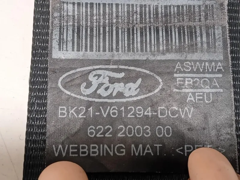 Cintura DI Sicurezza Sedile ANT SX BK21-V61294-DCW Ford Transit Custom I 2013