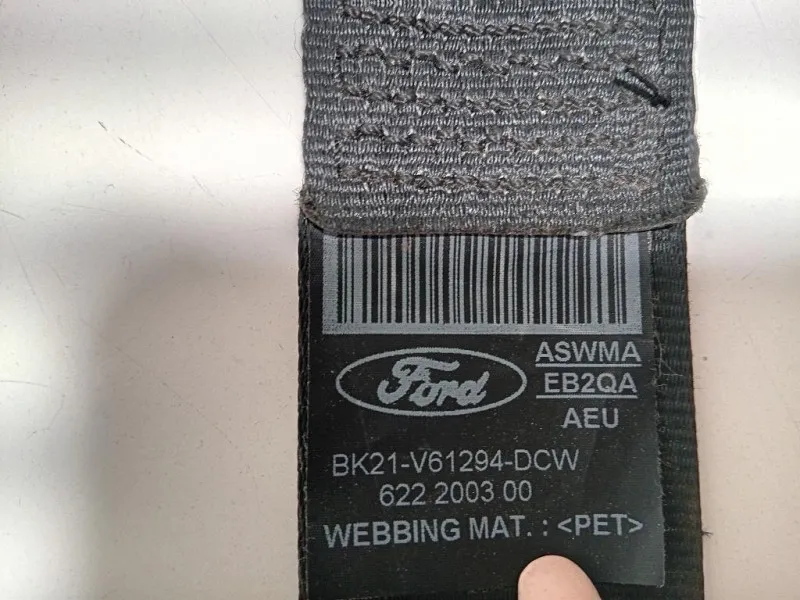 Cintura DI Sicurezza Sedile ANT SX BK21-V61294-DCW Ford Transit Custom I 2013