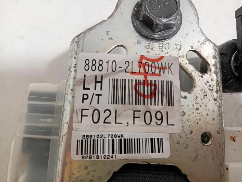 Cintura DI Sicurezza Sedile ANT SX 88810-2L700WK Hyundai I30 I 2007