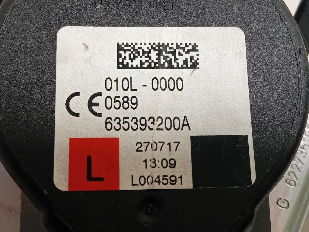 Cintura DI Sicurezza Sedile ANT SX 635393200A Jaguar XE 2015