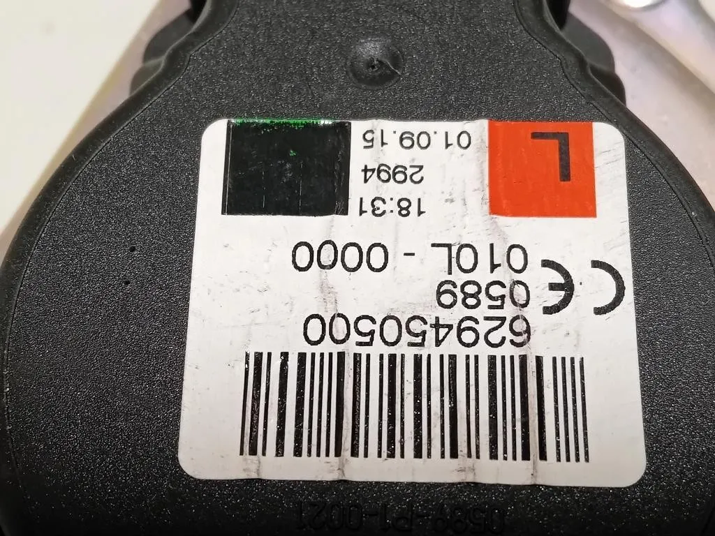 Cintura DI Sicurezza Sedile ANT SX 629450500 Jaguar XE 2015