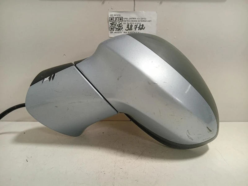 Retrovisore Esterno ANT SX 021219 5 FILE Opel Zafira C 2012
