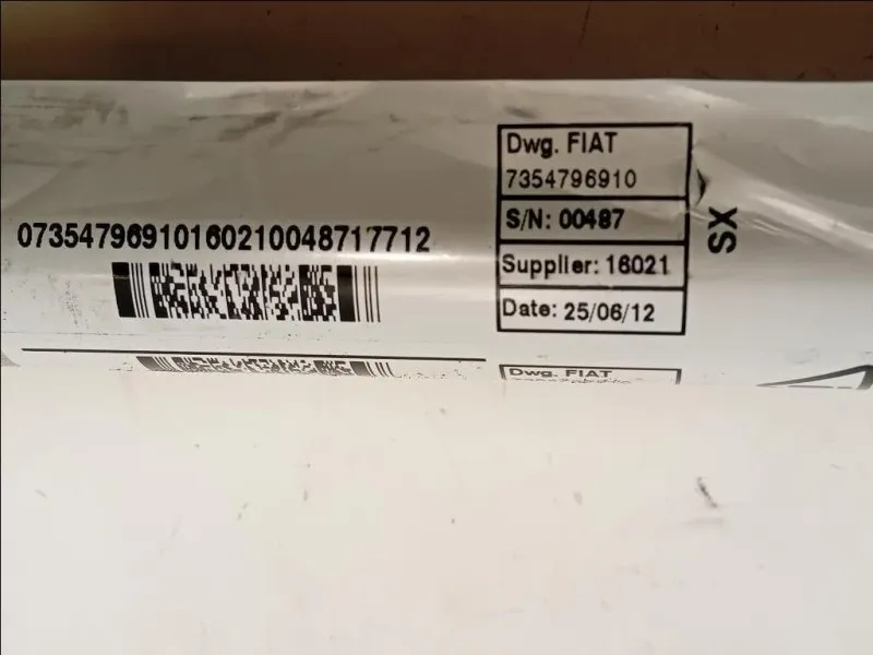 Cintura DI Sicurezza Sedile ANT SX 617361500 Lancia Ypsilon III 2011