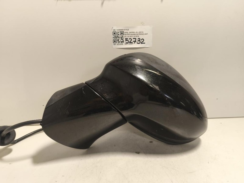 Retrovisore Esterno ANT SX 13354620 5 FILE Opel Zafira C 2012