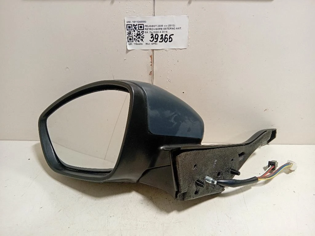 Retrovisore Esterno ANT SX 1611240880 7 FILE Peugeot 2008 I 2013