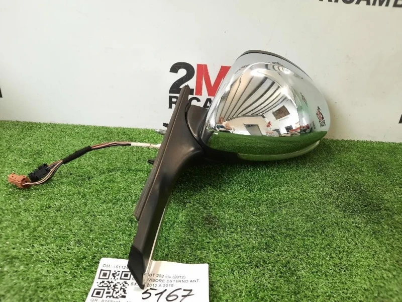 Retrovisore Esterno ANT SX 1611240880 Peugeot 208 I 2012
