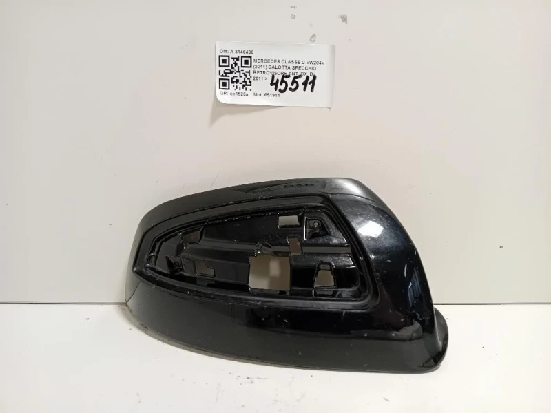 Calotta Specchio Retrovisore ANT DX A 3146436 Mercedes Classe C W204 2011
