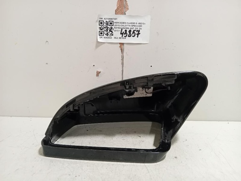 Calotta Specchio Retrovisore ANT DX A2129067301 Mercedes Classe E W212 2013