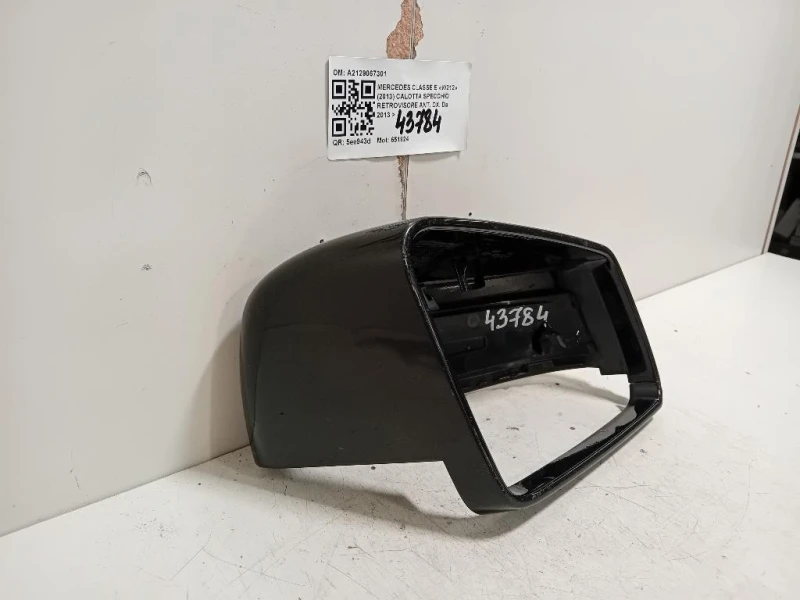 Calotta Specchio Retrovisore ANT DX A2129067301 Mercedes Classe E W212 2013