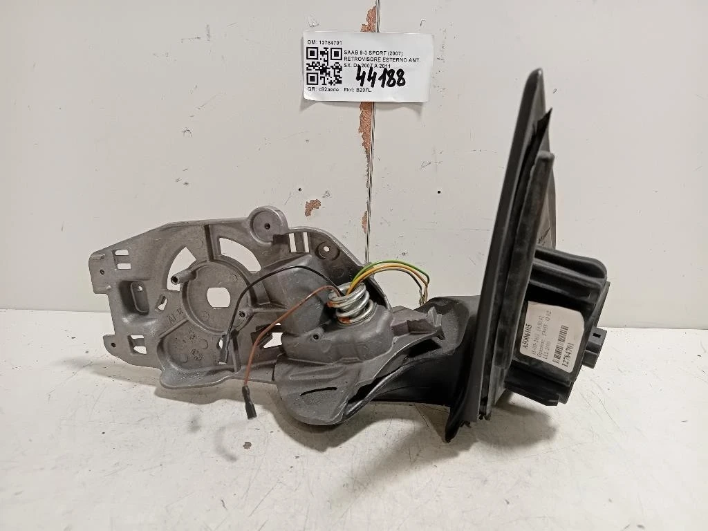 Retrovisore Esterno ANT SX 12767447 5 FILI Saab 9-3 Sport 2007