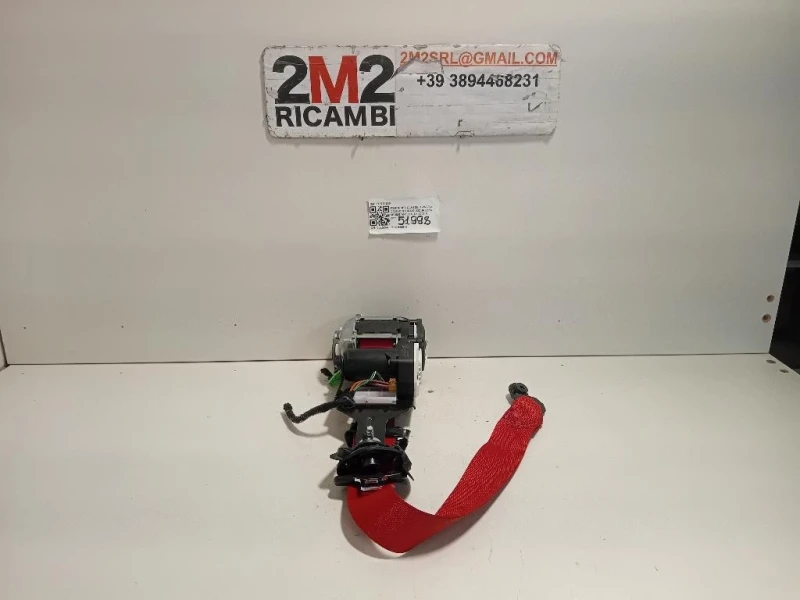 Cintura DI Sicurezza Sedile ANT SX 616774500 Mercedes Classe C W204 2007
