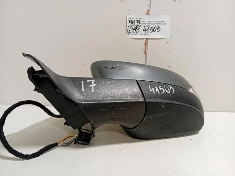 Retrovisore Esterno ANT SX 5JC857407E 6 FILI Seat Toledo KG3 2013