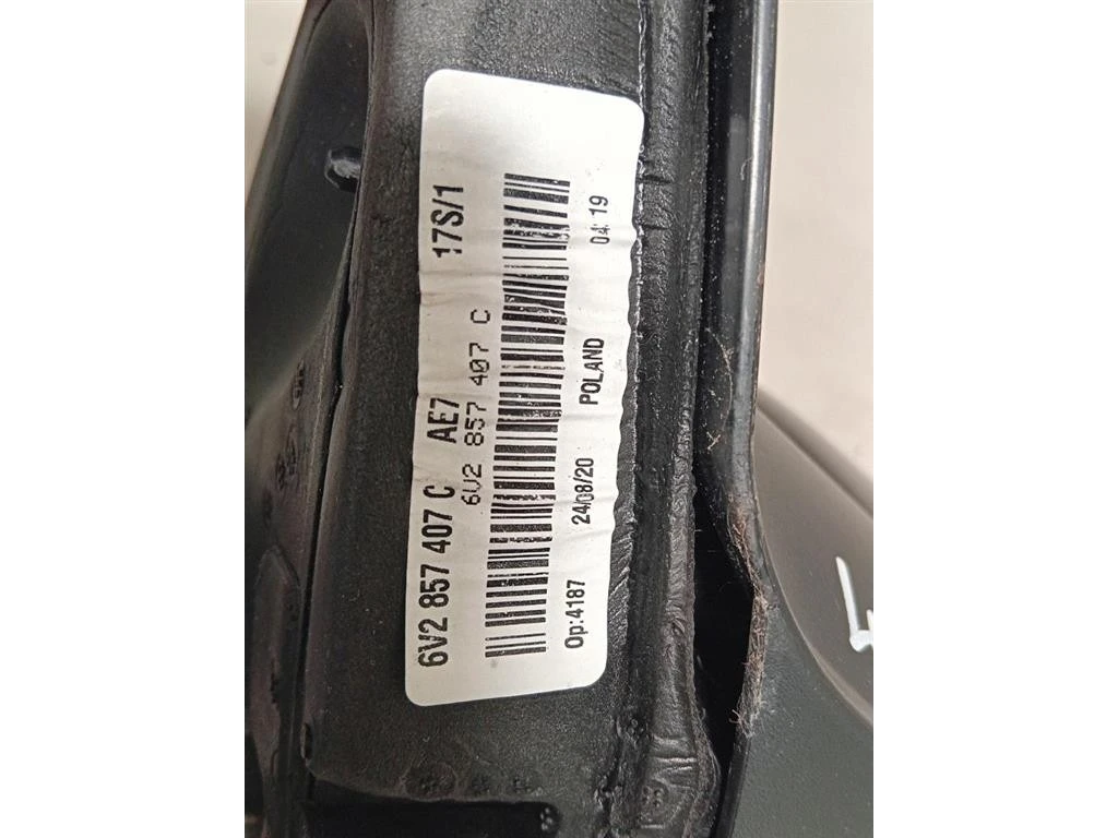 Retrovisore Esterno ANT SX 6V2 857 407 C 5 FILI Skoda Fabia NJ3 2018