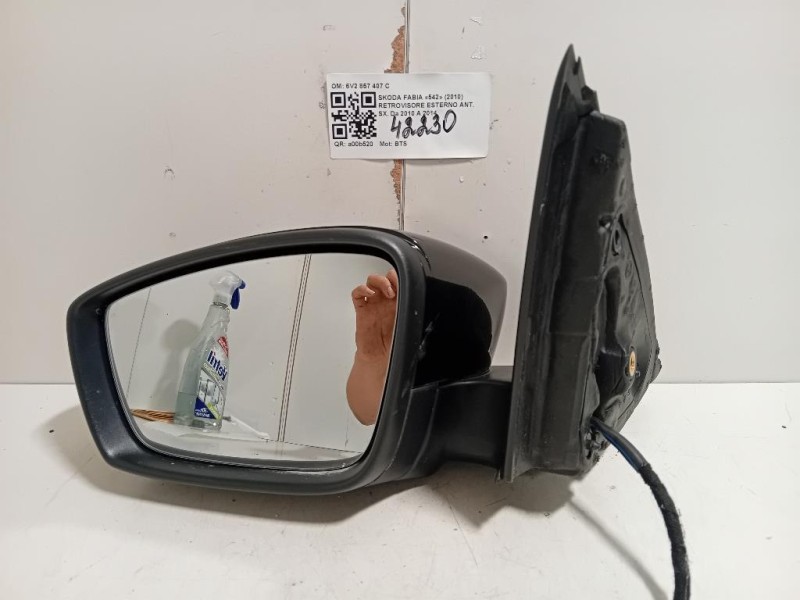 Retrovisore Esterno ANT SX 6V2 857 407 C 5 FILI Skoda Fabia NJ3 2018