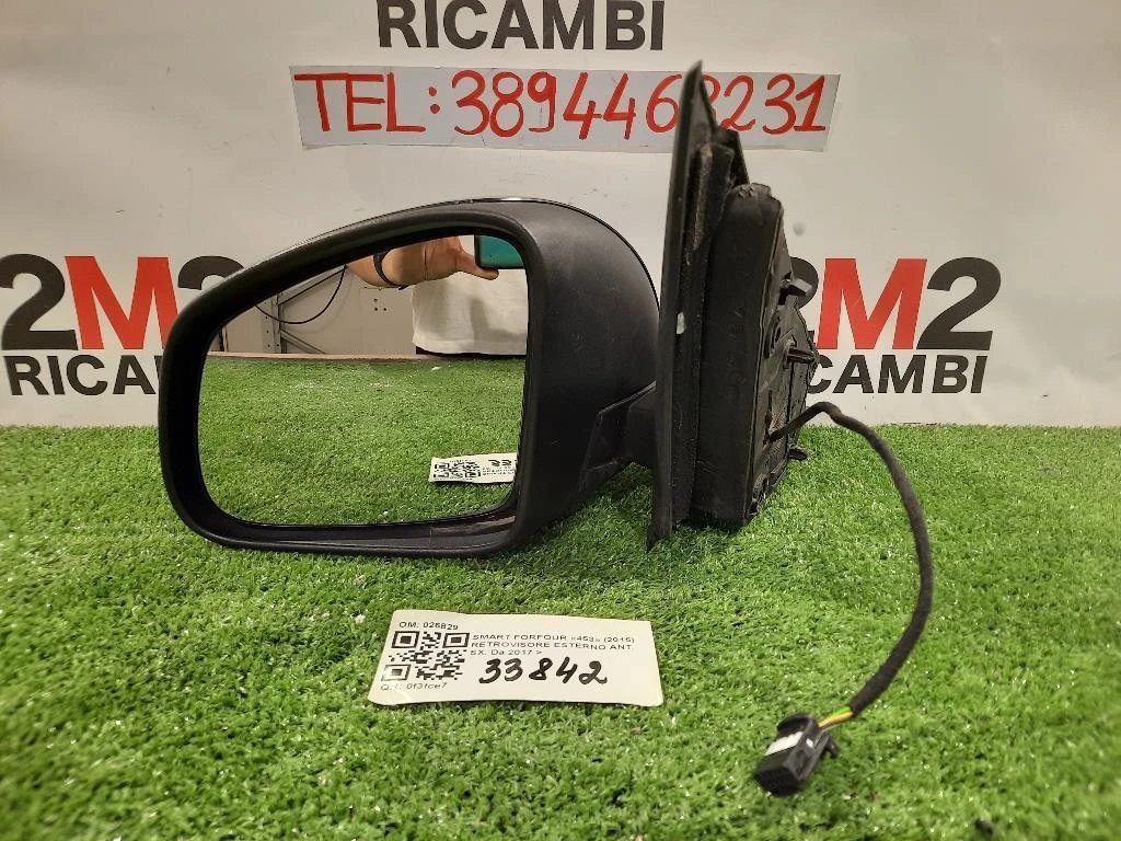 Retrovisore Esterno ANT SX 5 FILI SPECCHIO SPECCHIETTO Smart Forfour 453 2015