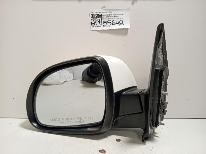 Retrovisore Esterno ANT SX RETROVISORE ESTERNO ANT SX 8 PIN Ssangyong Korando III 2011