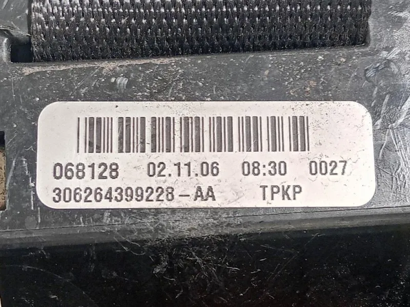 Cintura DI Sicurezza Sedile ANT SX 306264399228 Mercedes Classe SLK R171 2004