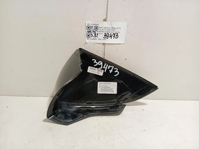 Calotta Specchio Retrovisore ANT DX 212835432 Seat LEON SC 5F5 2013