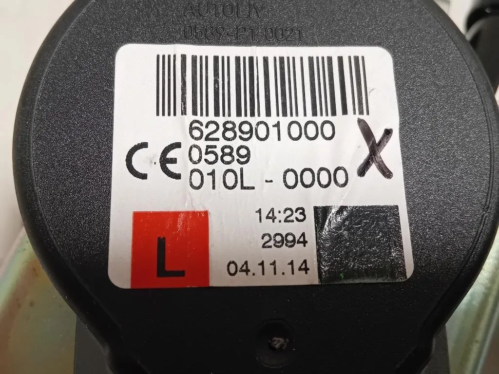 Cintura DI Sicurezza Sedile ANT SX 628901000 Mini MINI Cooper F56 2014