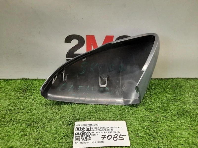 Calotta Specchio Retrovisore ANT DX 5E0857538AGRU Skoda Octavia 5E3 2017