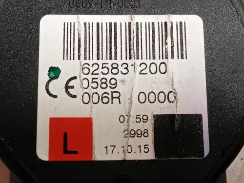 Cintura DI Sicurezza Sedile ANT SX 625831200 Mini MINI ONE F56 2014